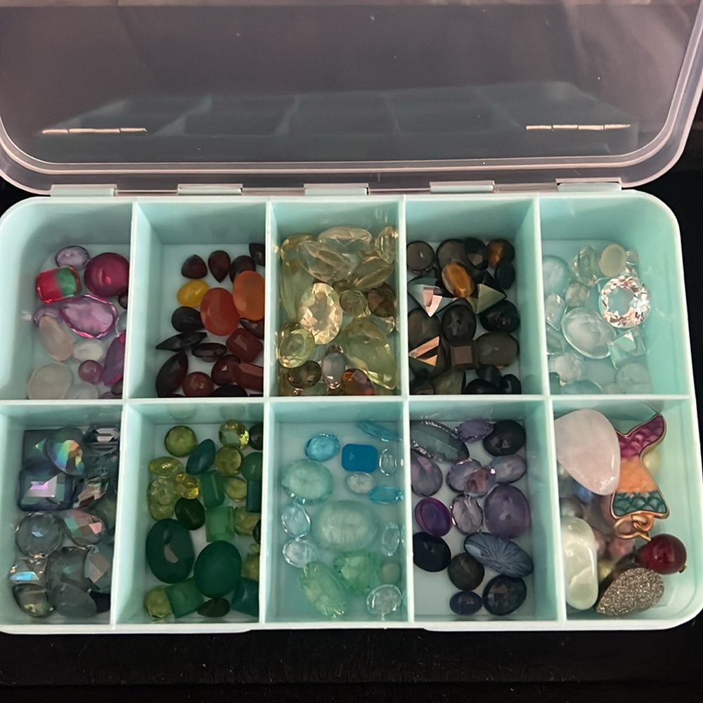 Build your own gemstone locket necklace!! - Picture 7 of 7